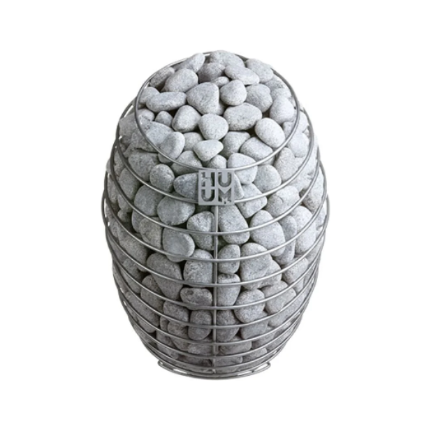 Stainless Steel Compact Wall-Mounted Hardwired Electric Sauna Heater